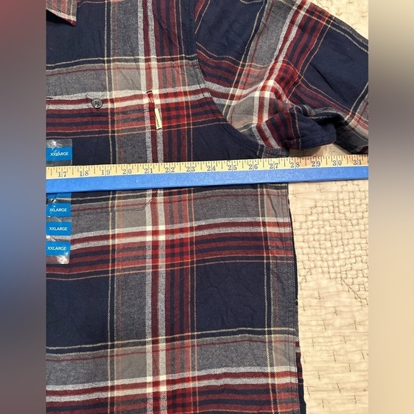 WOOLRICH Men’s Flannel Shirt Plaid Size XXLarge(g) - Picture 8 of 13